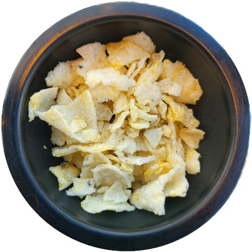 Crumbled Sago Chips